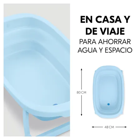 Bañera de bebé para uso interior y exterior