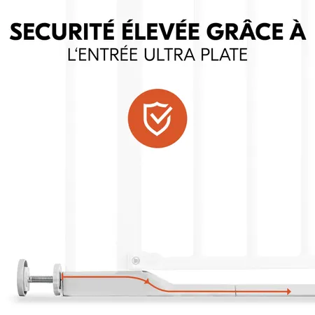 Sécurité accrue grâce à un accès sans obstacle