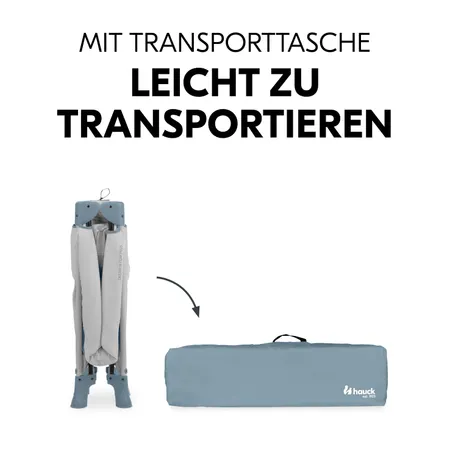 Mit Transporttasche leicht zu transportieren