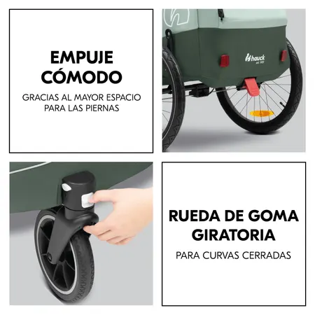 Aún más cómodo de empujar