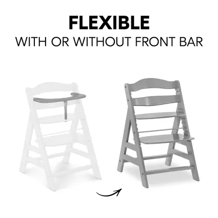 Flexible use with or without front bar