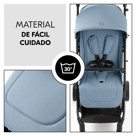 Materiales de fácil limpieza y lavable en lavadora