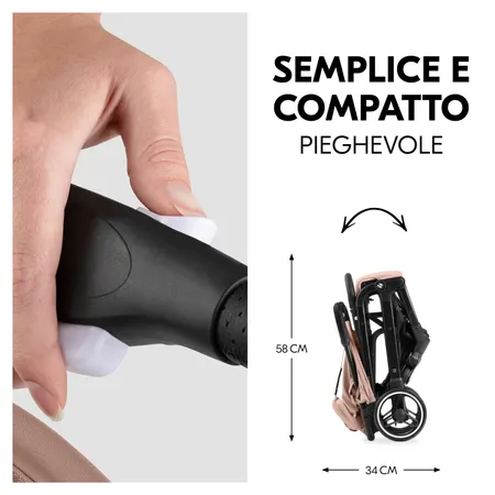 Pieghevole e portatile per un viaggio facile