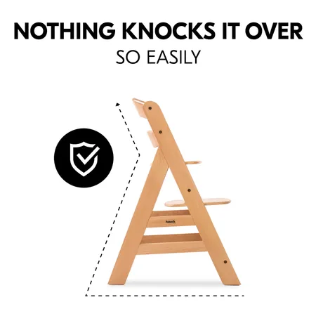 Nothing knocks it over so easily