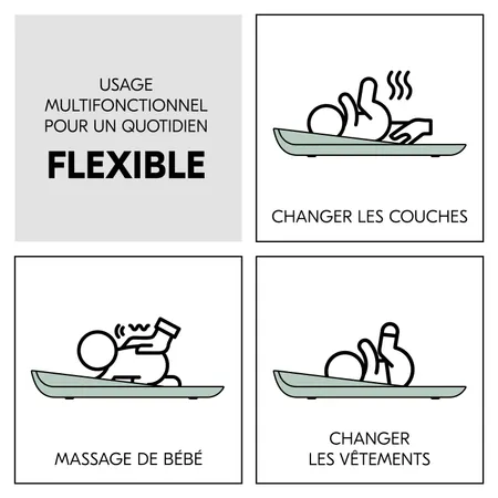 Multifonctionnel pour un quotidien flexible