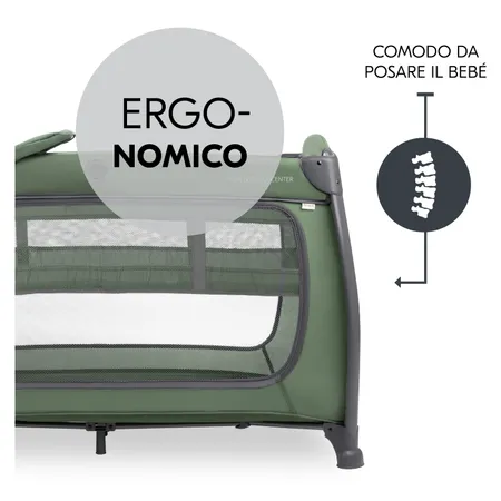 Altezza neonati – ergonomico per la schiena