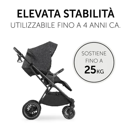 Stabilità elevata – adatto fino a 4 anni