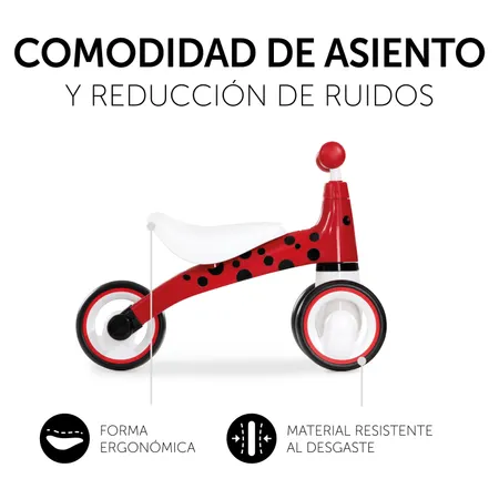 Asiento confortable y atenuación del ruido