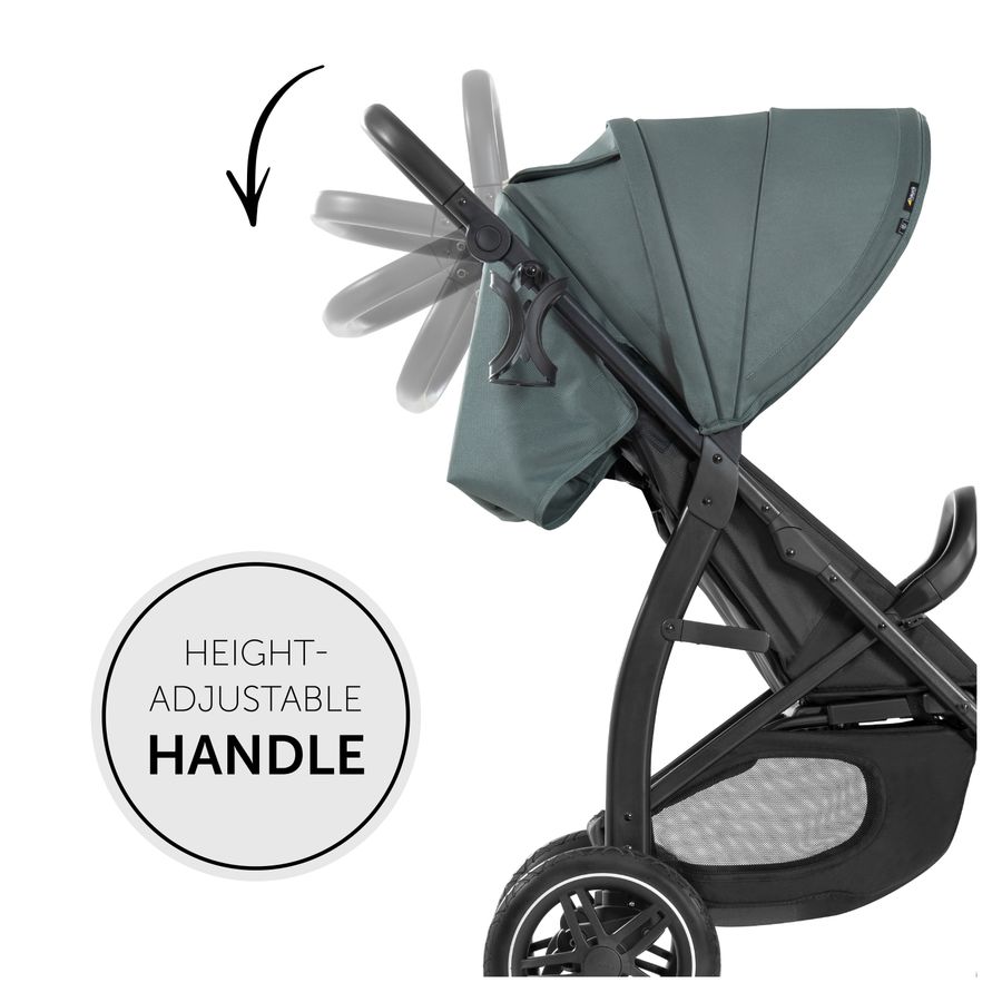 Height-adjustable handlebar