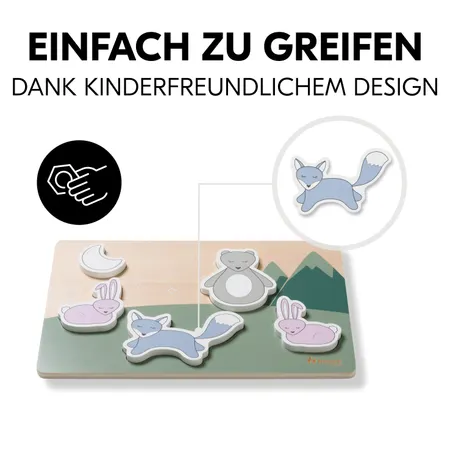 Einfach zu greifen und kinderfreundlich designt