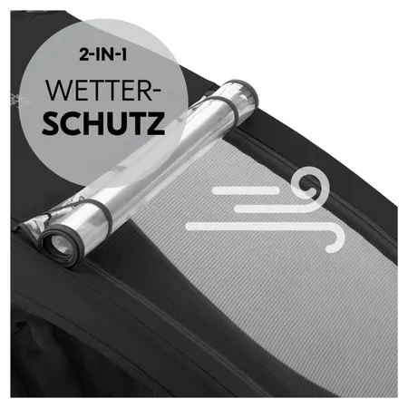 Geschützt bei Wind und Wetter