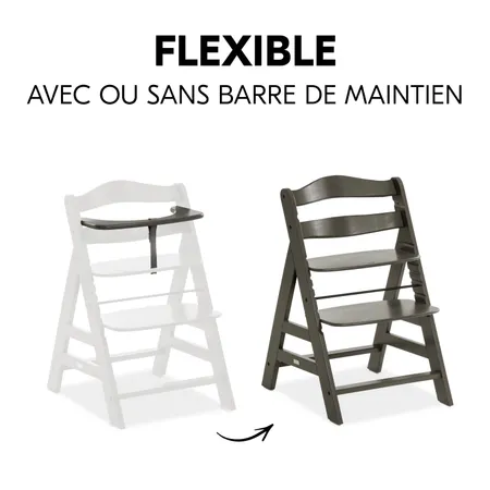 Utilisation flexible avec ou sans arceau avant