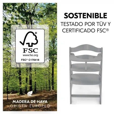 Madera sostenible con certificación FSC®