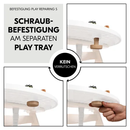 Einfach zu befestigen