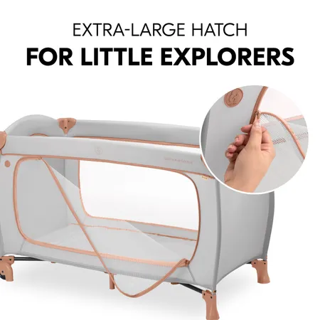 Extra-large access hatch for little explorers