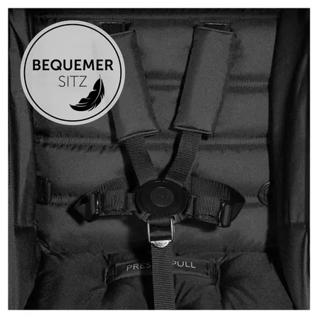 Bequemer Sitz mit viel Platz