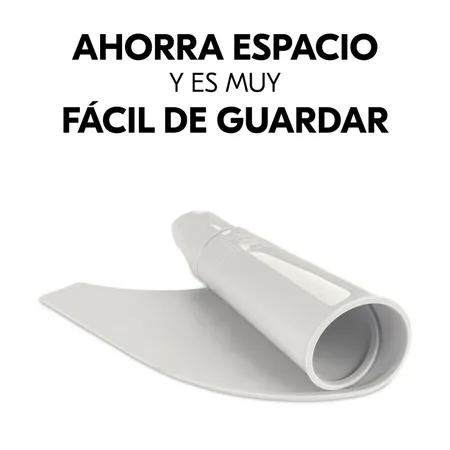 Ahorra espacio y es fácil de guardar