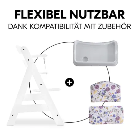 Flexibel nutzbar da kompatibel mit Zubehör