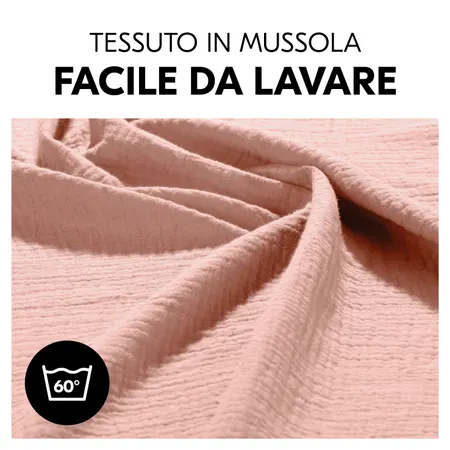 Tessuto di mussola lavabile in lavatrice