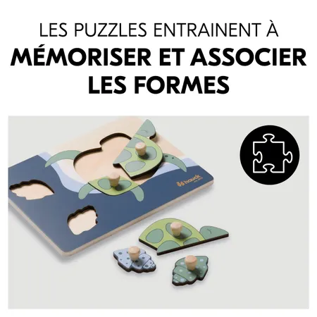 Les puzzles apprennent à reconnaître les formes