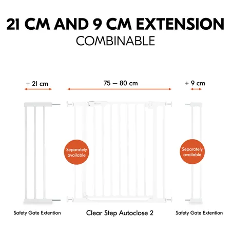 21 cm extension and 9 cm extension combinable