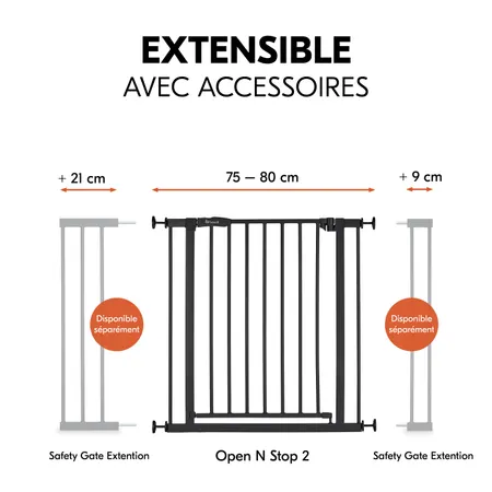 Adaptable avec les extensions séparées