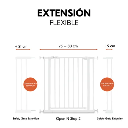 Ampliable de forma flexible gracias a las extensiones