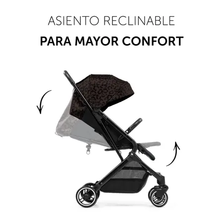 Asiento ajustable y reclinable para comodidad