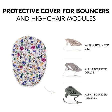 Extra baby bouncer and newborn attachment cover