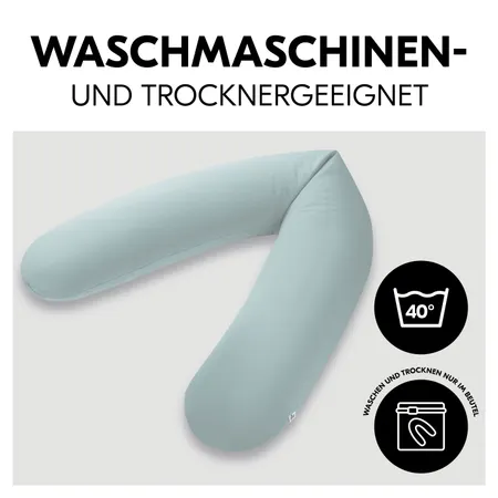 Pflegeleicht: waschmaschinen- und trocknergeeignet