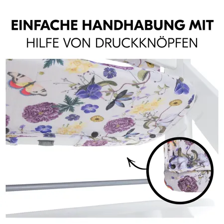 Schnelles, einfaches Befestigen mit Druckknöpfen