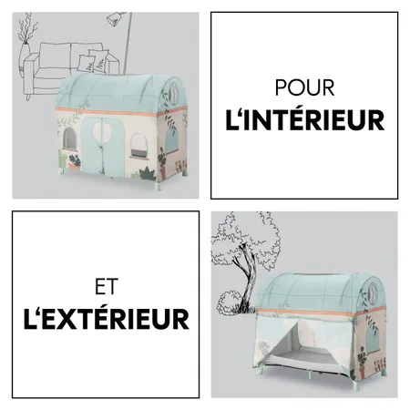 Pour l'intérieur et l'extérieur