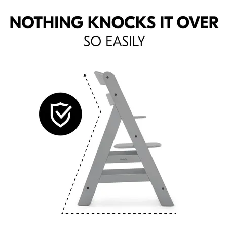 Nothing knocks it over so easily