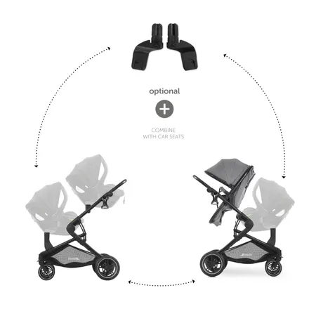 Compatible with many infant car seats