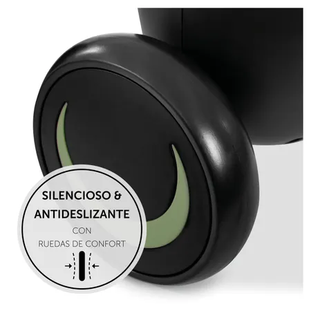 Silencioso y antideslizante con ruedas comfort