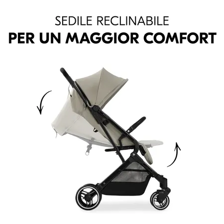 Extra comfort con posizione seduta e nanna