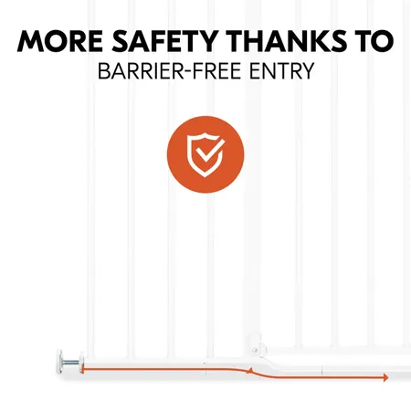More safety due to barrier-free access