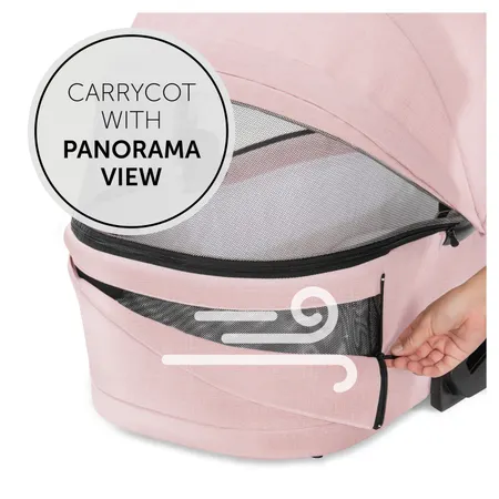 Carrycot with panorama view