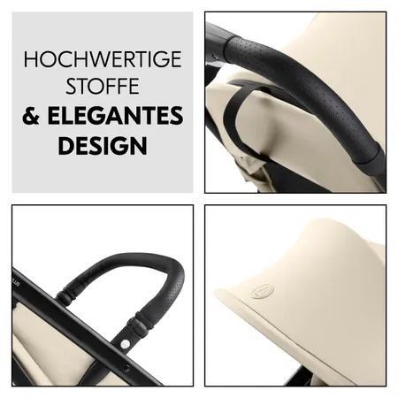 Hochwertige Stoffe und elegantes Design