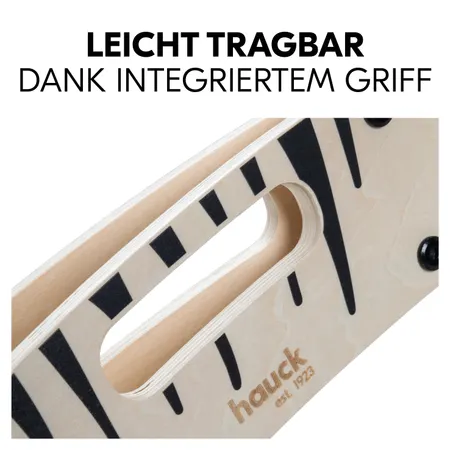 Leicht tragbar dank integriertem Griff