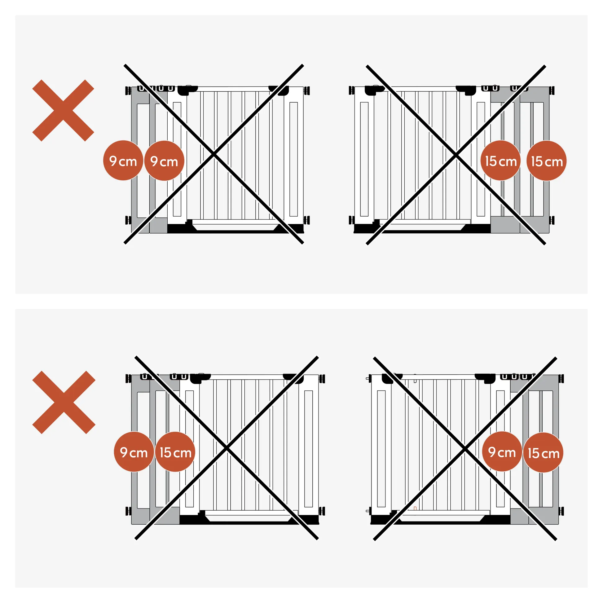 Safety Gate Extension 9 cm Eco