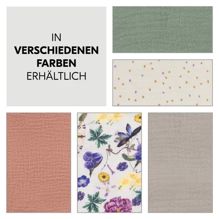 Erhältlich in verschiedenen Farben