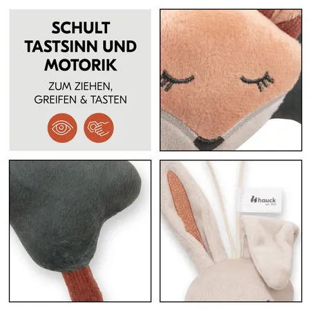 Zum Ziehen, Greifen und Tasten
