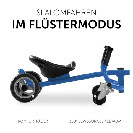 Slalomfahren im Flüstermodus