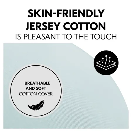 Breathable and cosy cotton cover