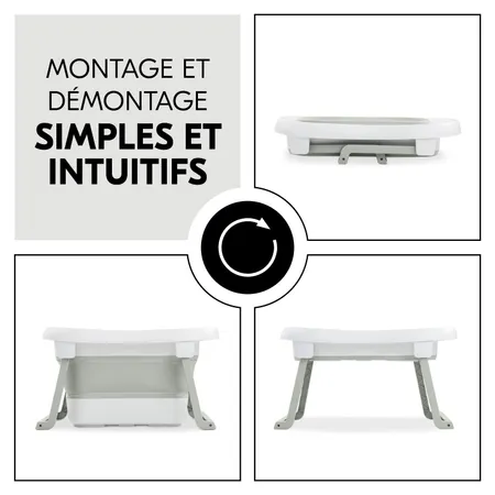 Montage et démontage simples et intuitifs