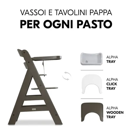 Vassoi coordinati disponibili separatamente