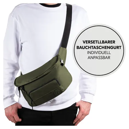 Versetllbarer Bauchtaschengurt