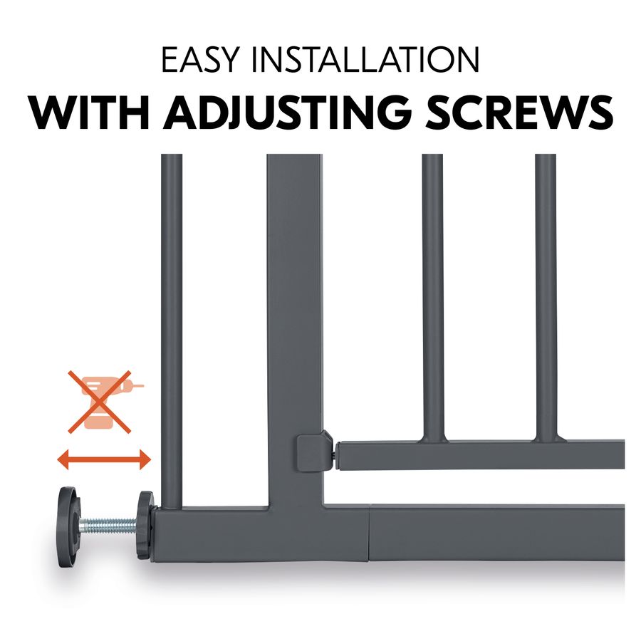 Clamping gate with pressure fastening