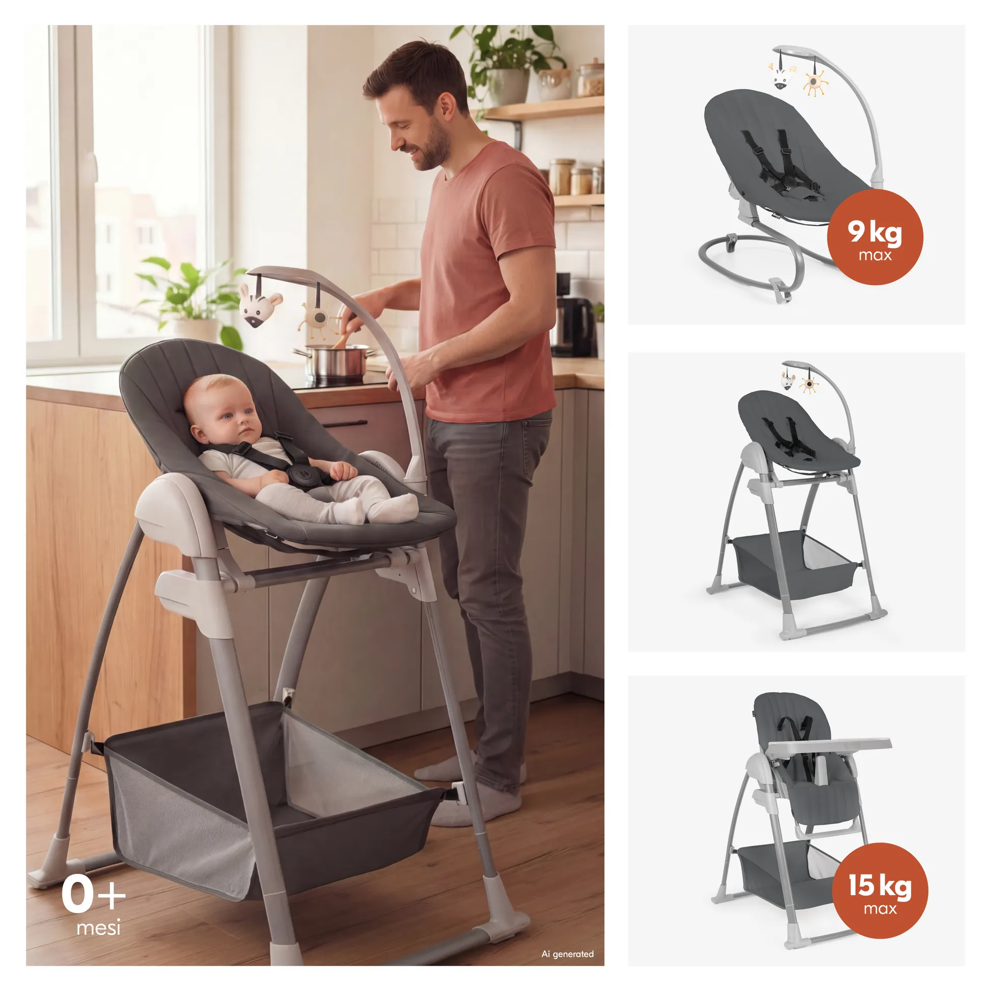 Sit N Relax 3in1